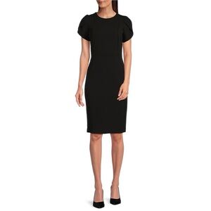 Calvin Klein Black tulip sleeve Dress